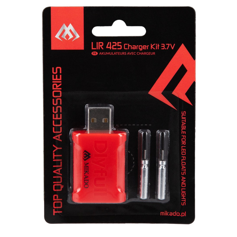 BATERIE - AKUMULATORY Z ŁADOWARKĄ - LIR425 am-lir425 Mikado BATERIE - AKUMULATORY Z ŁADOWARKĄ - LIR425 am-lir425 Mikado