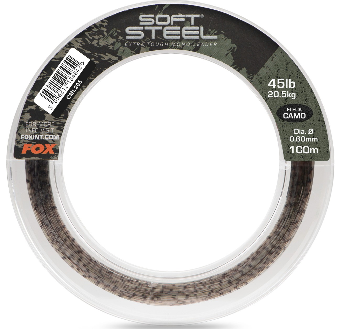 strzalowka-soft-steel-fleck-camo-leader-fox strzalowka-soft-steel-fleck-camo-leader-fox