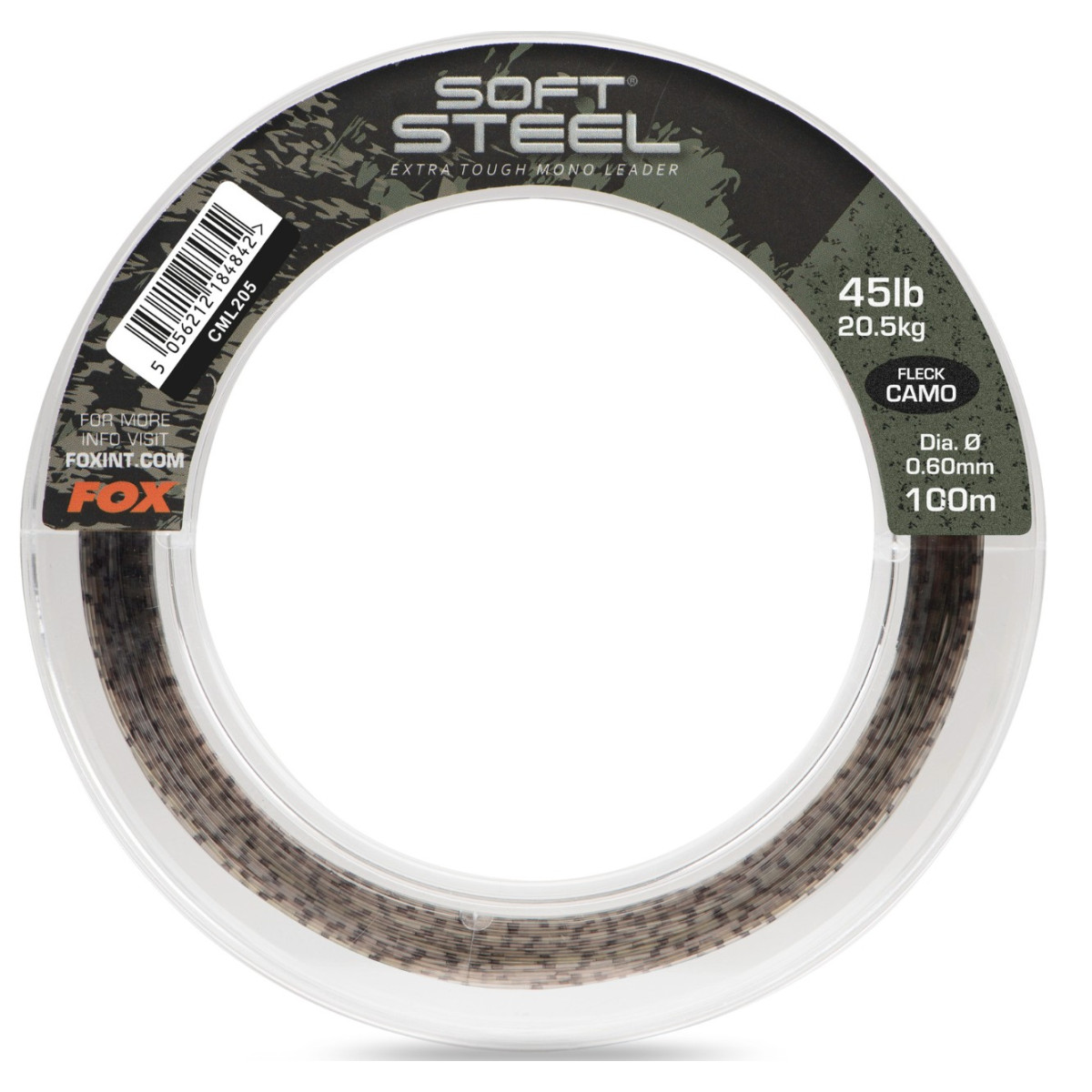 strzalowka-soft-steel-fleck-camo-leader-fox strzalowka-soft-steel-fleck-camo-leader-fox