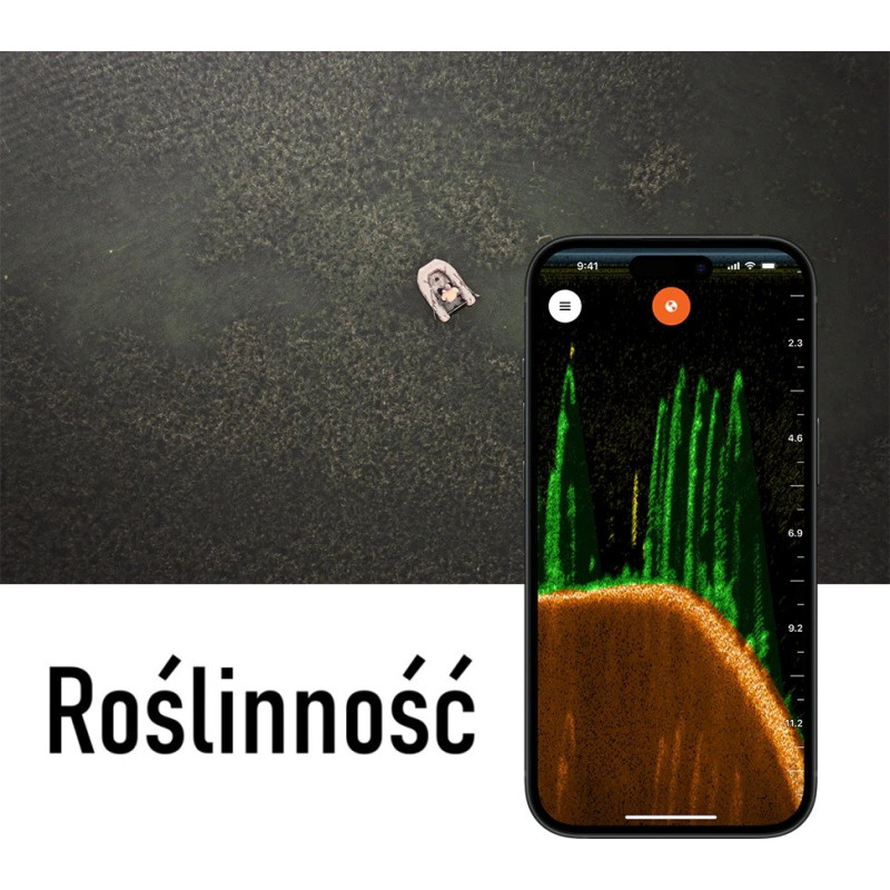 Echosonda Deeper Smart Sonar CHIRP+ 2 EDYCJA LIMITOWANA Arctic Grey Echosonda Deeper Smart Sonar CHIRP+ 2 EDYCJA LIMITOWANA Arctic Grey