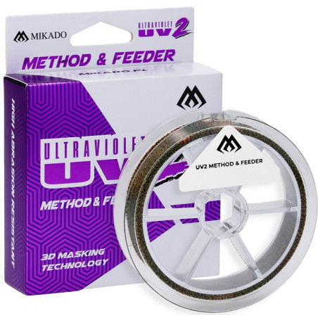 Żyłka Mikado - ULTRAVIOLET II METHOD&FEEDER 300m / 0,25mm