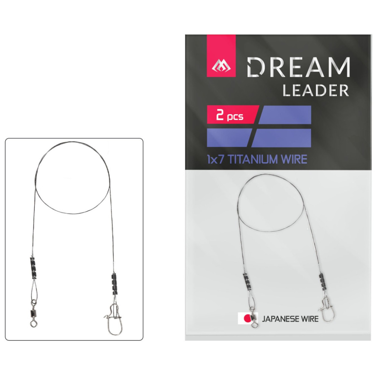 przypon-tytanowy-dream-leader-1x7-mikado przypon-tytanowy-dream-leader-1x7-mikado