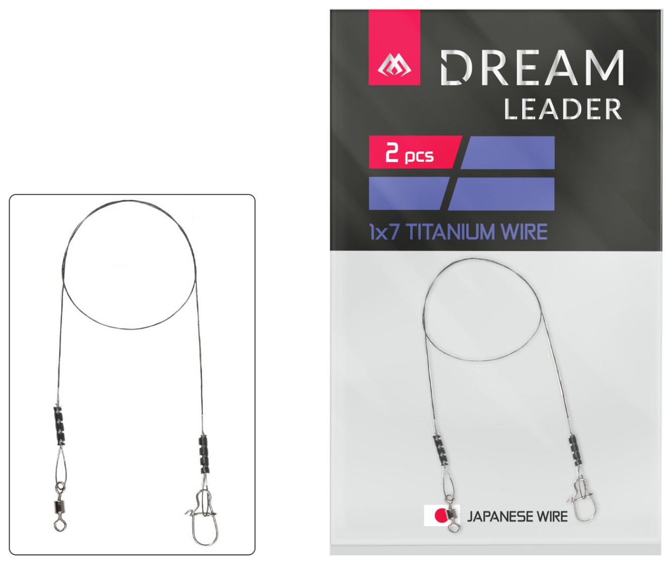 przypon-tytanowy-dream-leader-1x7-mikado przypon-tytanowy-dream-leader-1x7-mikado