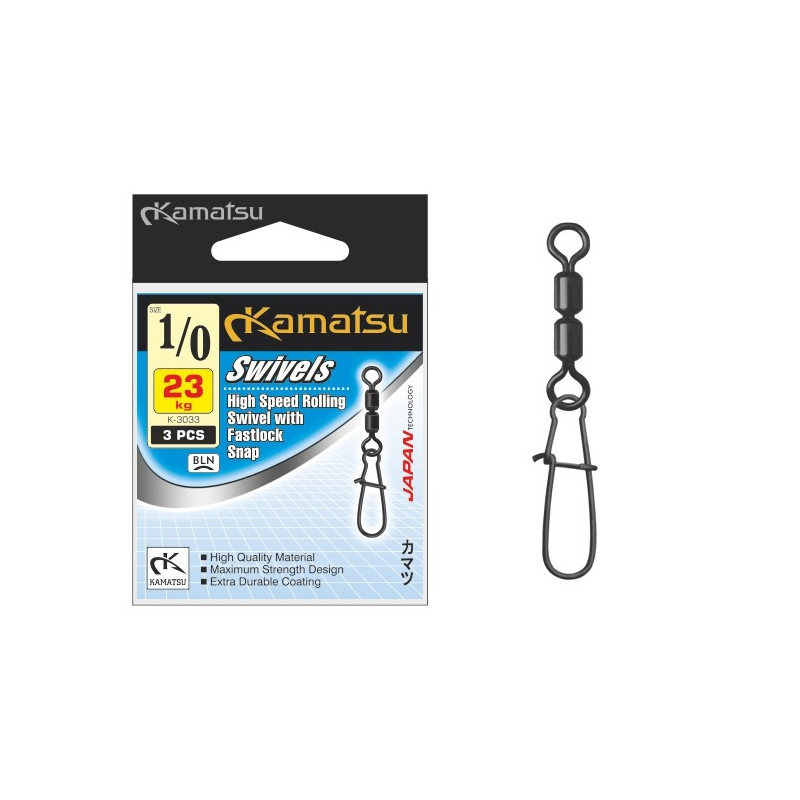 Krętlik z agrafką Kamatsu K3033 roz. 12 Krętlik z agrafką Kamatsu K3033 roz. 12