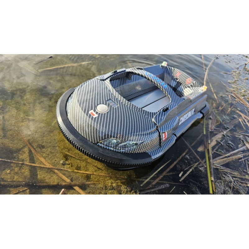 Łódka zanętowa BOATMAN Vulcan Basic Carbon VULBASCAR