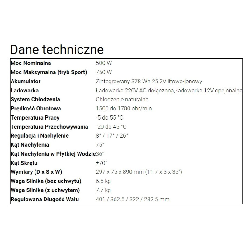 Silnik elektryczny eLite 500W 01690 Epropulsion Silnik elektryczny eLite 500W 01690 Epropulsion