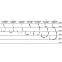 Haczyki SELECT WH-110 roz. 1/0 Haczyki SELECT WH-110 roz. 1/0
