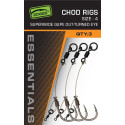 Przypony FOX karpiowe EDGES™ Super Wide Gape Chod Rigs hak 6 Przypony FOX karpiowe EDGES™ Super Wide Gape Chod Rigs hak 6