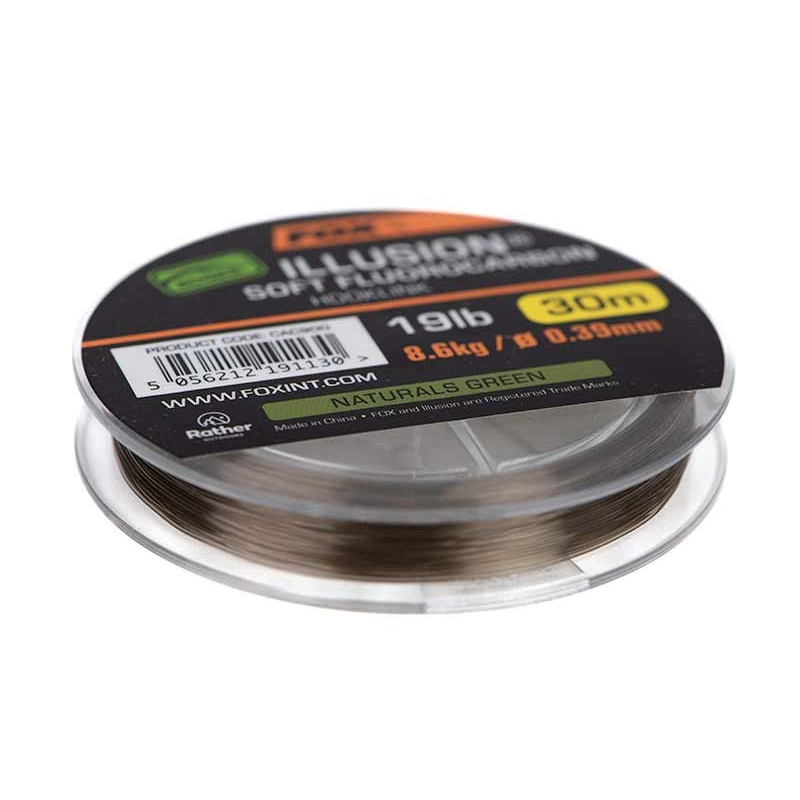 Żyłka FOX Illusion Soft Fluorocarbon 30m / 0,39mm Żyłka FOX Illusion Soft Fluorocarbon 30m / 0,39mm