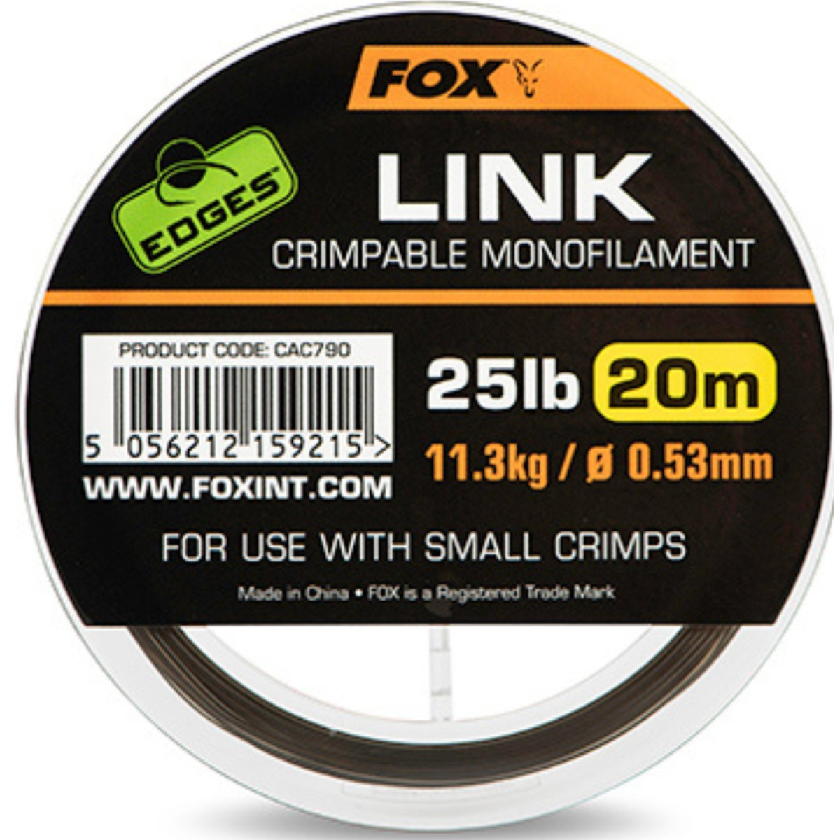 material-przyponowy-edges-trade-link-trans-khaki-mono-fox