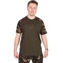 Koszulka FOX Khaki/Camo Outline T-Shirt roz. 2XL