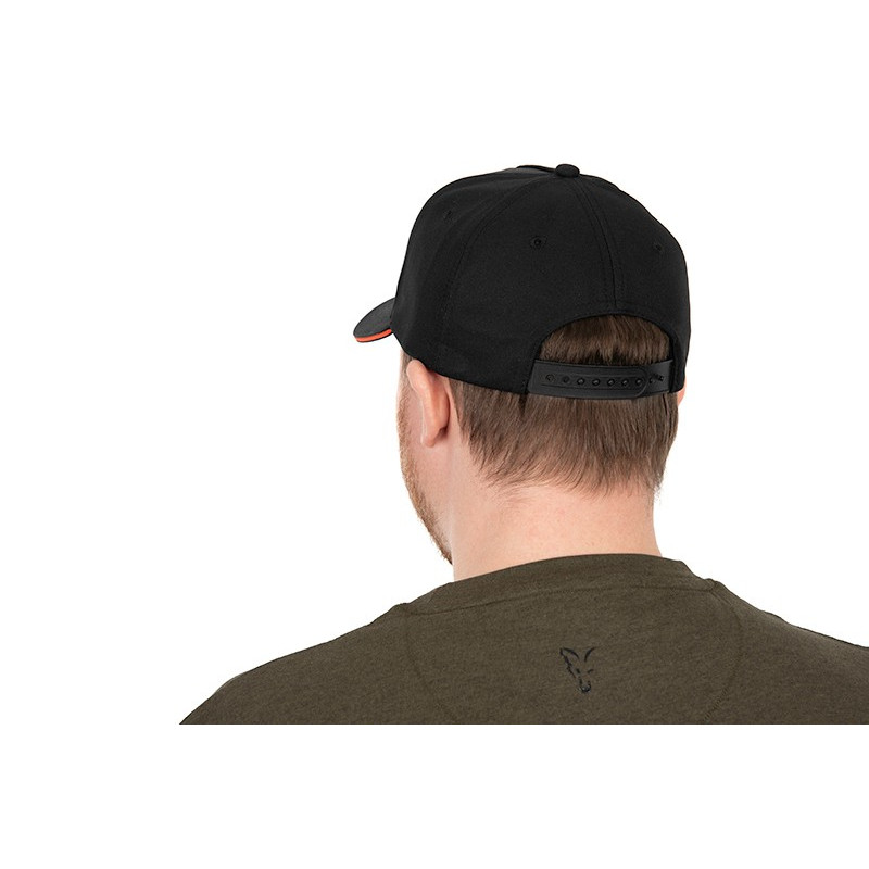 Czapka z daszkiem FOX Collection Baseball Cap Black & Orange roz. uniwersalny