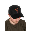 Czapka z daszkiem FOX Collection Baseball Cap Black & Orange roz. uniwersalny