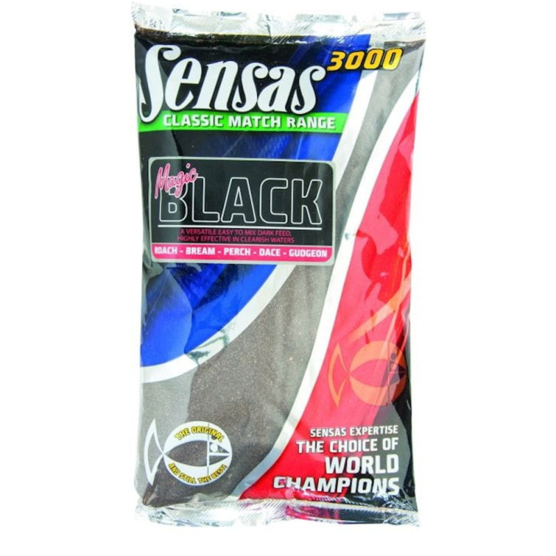 Zanęta Sensas 300 Magic Black 1kg Zanęta Sensas 300 Magic Black 1kg
