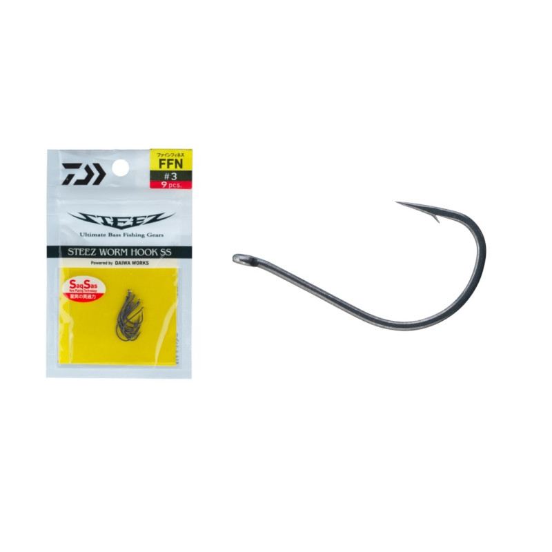 Haczyk Daiwa Steez Worm Hook hak 2 Haczyk Daiwa Steez Worm Hook hak 2