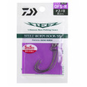 Haczyk Daiwa offsetowy Steez Worm Hook hak 2/0 Haczyk Daiwa offsetowy Steez Worm Hook hak 2/0