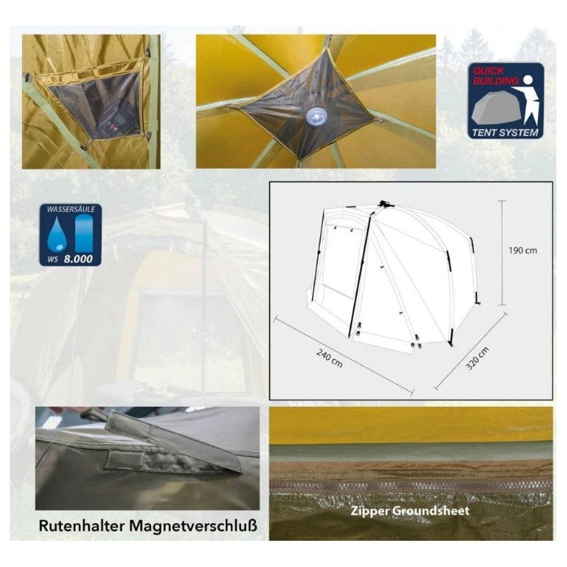 Namiot Anaconda Casa Grande HX-190 7175190 Namiot Anaconda Casa Grande HX-190 7175190