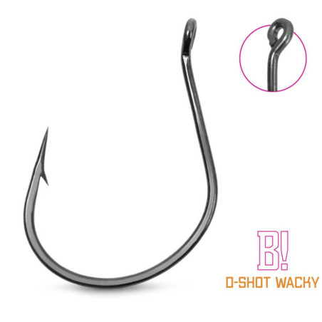 Haczyk Delphin B D-SHOT WACKY hak 1/0