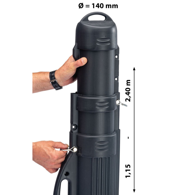 Tuba na wędki Fishing Rod Travel Barrel 115cm Saenger Tuba na wędki Fishing Rod Travel Barrel 115cm Saenger