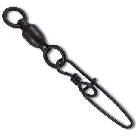 Agrafka z krętlikiem BB Double Insurance Swivel roz. 3/0 Aquantic