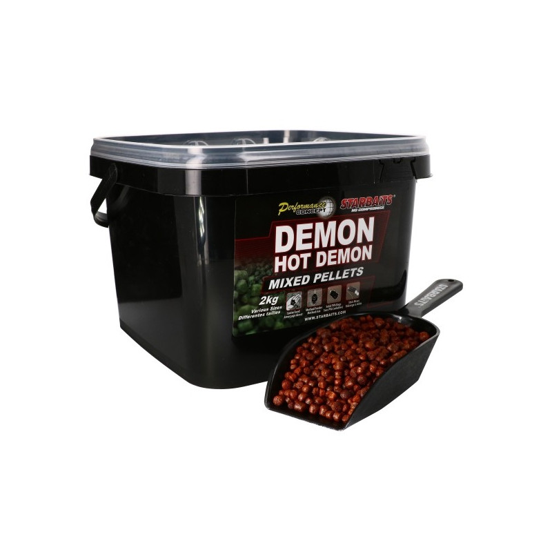Pellet Starbaits PC DEMON HOT DEMON PELLETS 2kg