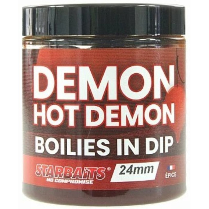 Kulki Starbaits PC BOILIES IN DIP HOT DEMON 150g / 22mm