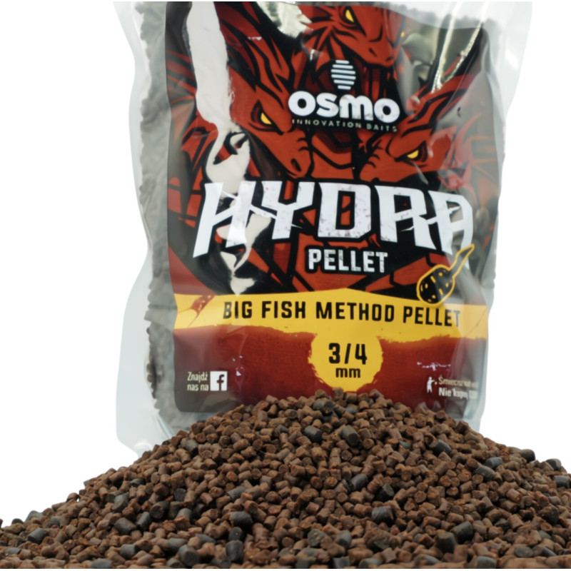 Pellet Osmo Hydra 800g - 3/4mm Big Fish Method