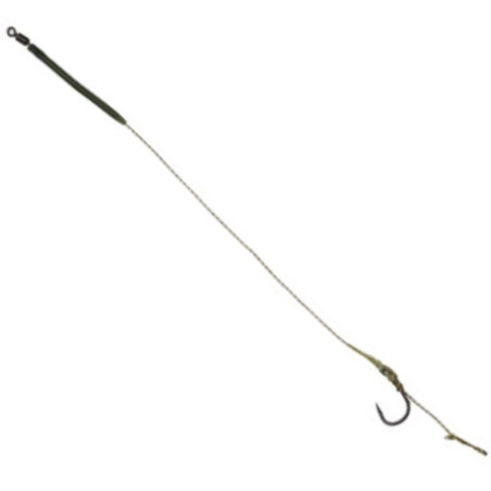 Przypon karpiowy Under carp z pozycjonerem Robakiem hak 4