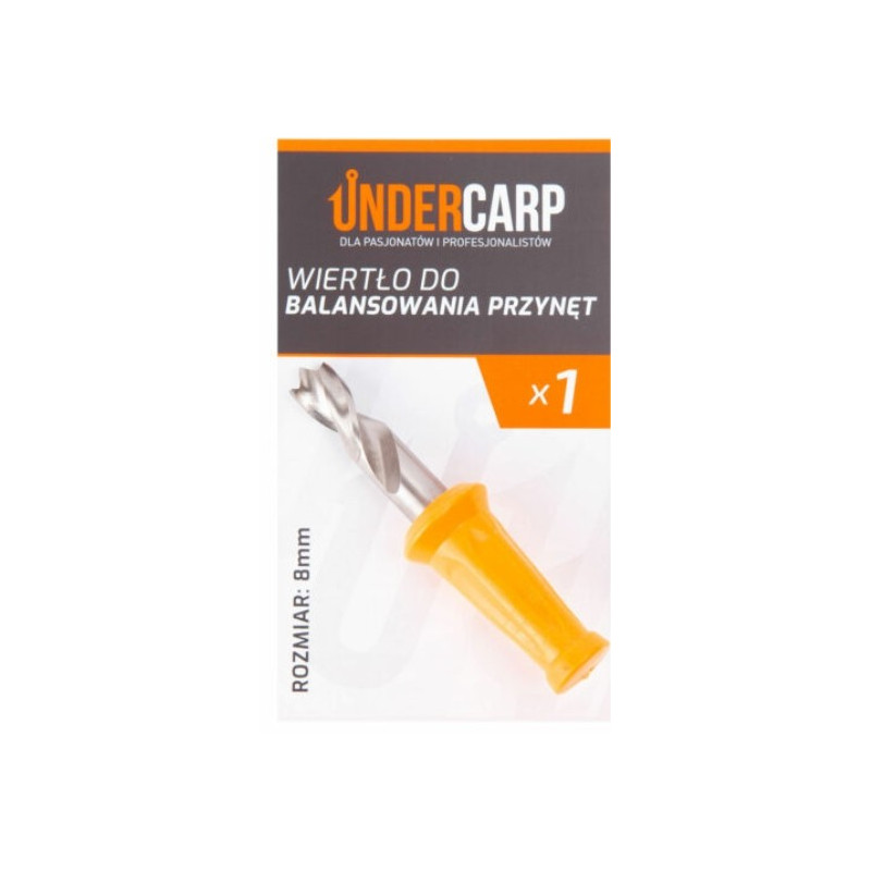 Wiertło Under carp Do Balansowania Przynęt 8mm Wiertło Under carp Do Balansowania Przynęt 8mm