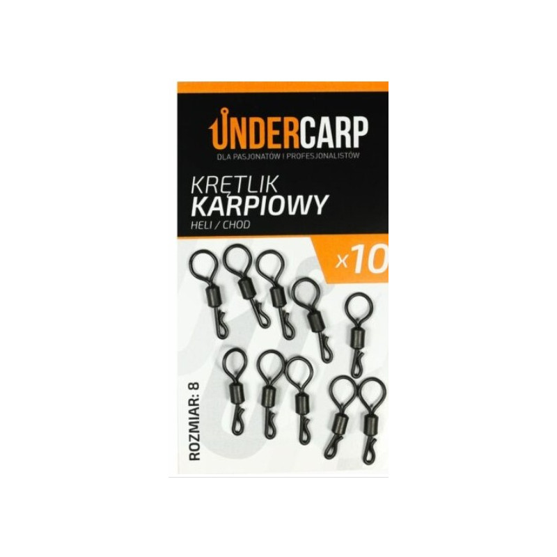 Krętlik Under carp karpiowy Heli/Chod roz. 8
