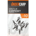 Krętlik Under carp Karpiowy z Kółkiem Rozmiar roz. 8 Krętlik Under carp Karpiowy z Kółkiem Rozmiar roz. 8