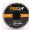 Plecionka przyponowa Under carp w otulinie Otulin Soft 20m - 25lb zielony Plecionka przyponowa Under carp w otulinie Otulin Soft 20m - 25lb zielony