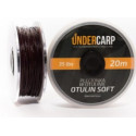 Plecionka przyponowa Under carp w otulinie Otulin Soft 20m - 25lb brązowy Plecionka przyponowa Under carp w otulinie Otulin Soft 20m - 25lb brązowy