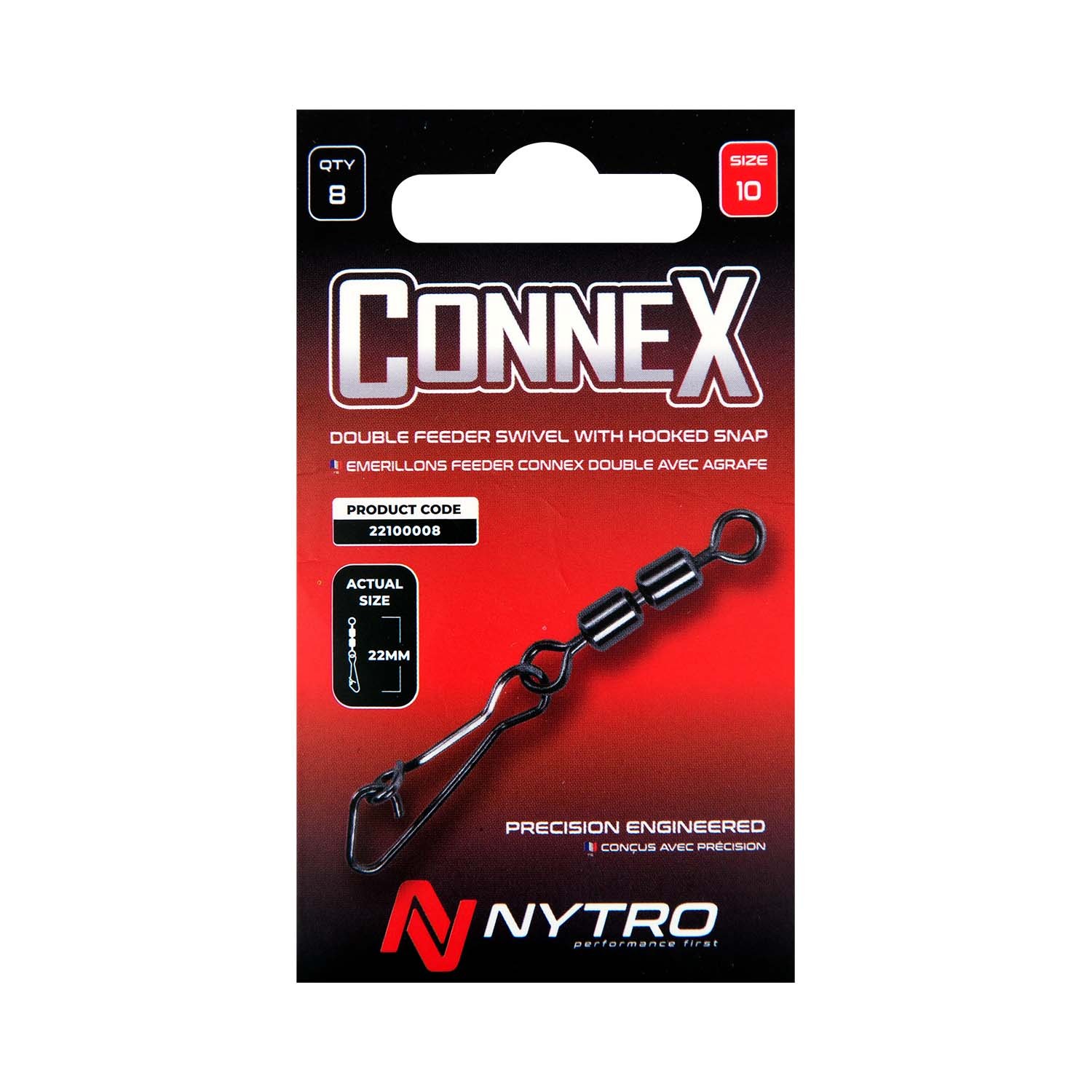 kretlik-z-agrafka-double-feeder-swivel-with-hooked-nytro kretlik-z-agrafka-double-feeder-swivel-with-hooked-nytro