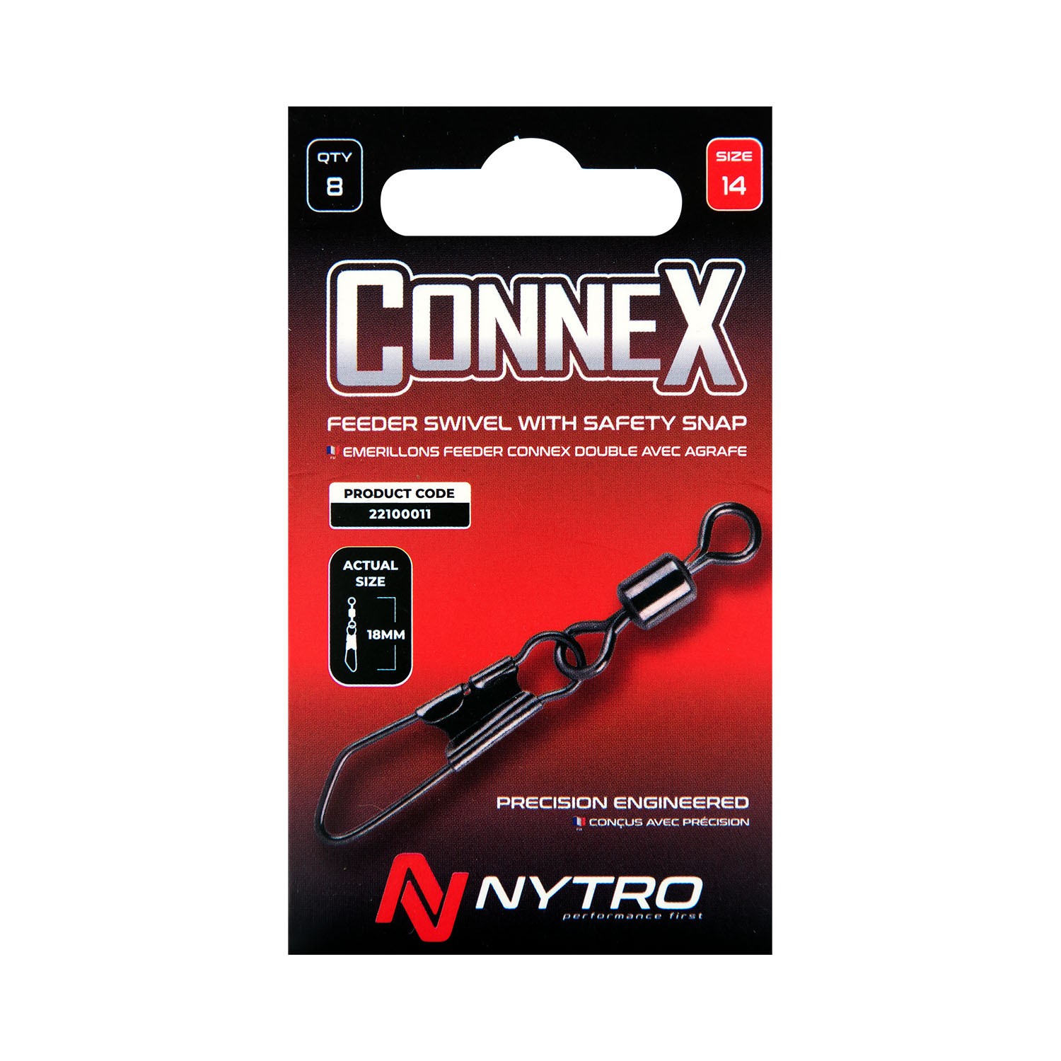 kretlik-z-agrafka-feeder-swivel-with-safety-snap-nytro kretlik-z-agrafka-feeder-swivel-with-safety-snap-nytro