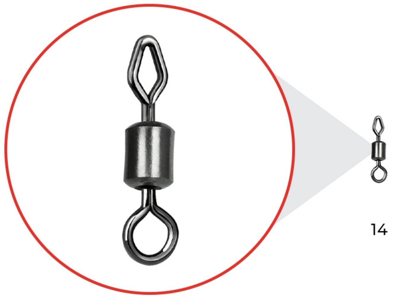 kretlik-mixed-eye-mini-feeder-swivels-nytro kretlik-mixed-eye-mini-feeder-swivels-nytro