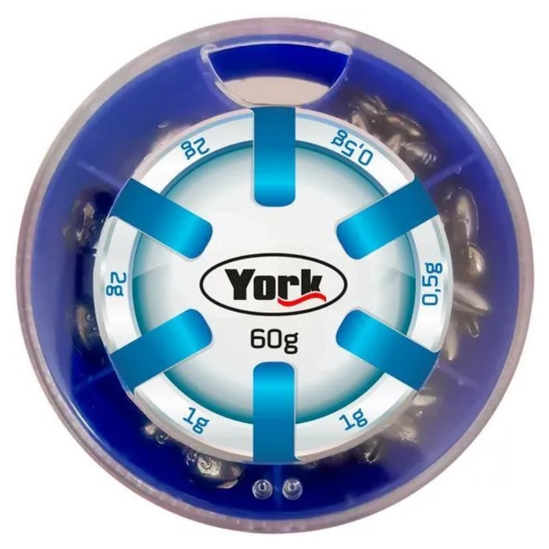 Ciężarki YORK Śruciny na spławik super miękkie grube 60g