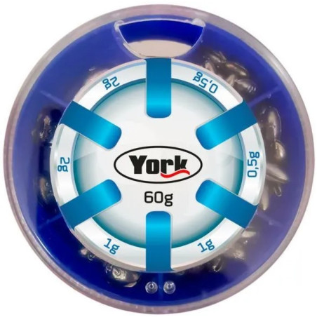 Ciężarki YORK Śruciny na spławik super miękkie grube 60g