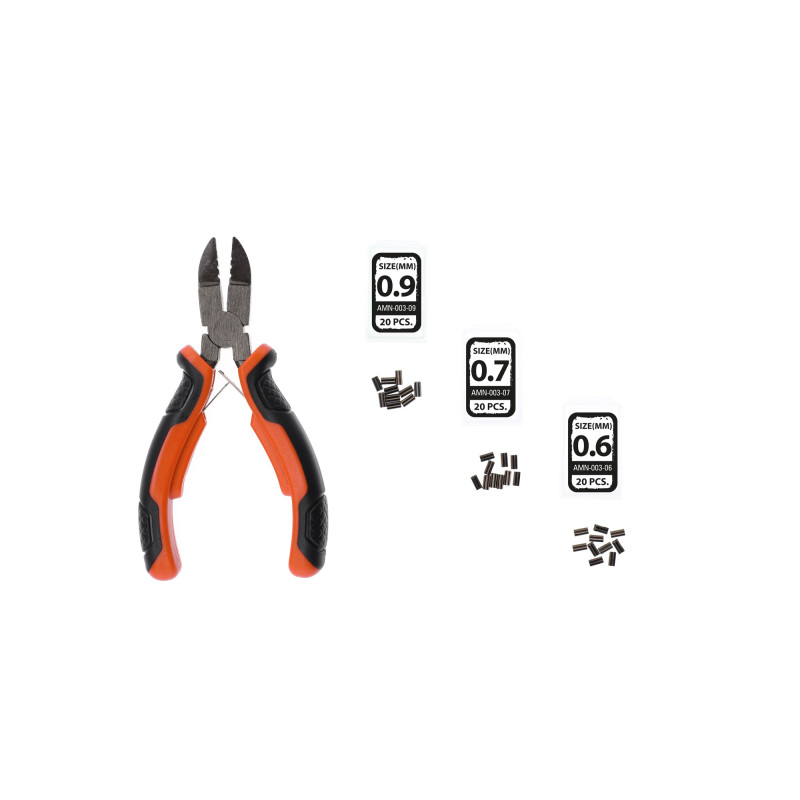 Szczypce zaciskowe do tulejek CRIMP TOOL SET Mikado Szczypce zaciskowe do tulejek CRIMP TOOL SET Mikado