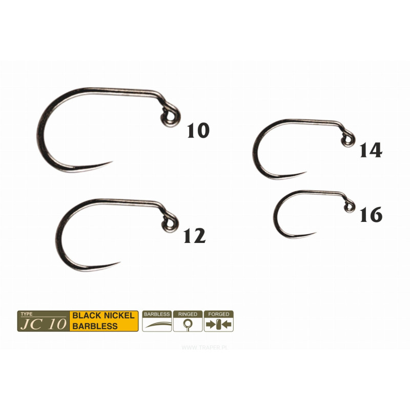Haczyk Traper muchowy hikara jc10 roz. 16 Haczyk Traper muchowy hikara jc10 roz. 16