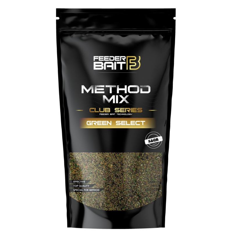 Zanęta Feeder Bait Club Series Method Mix 800g - Green Select