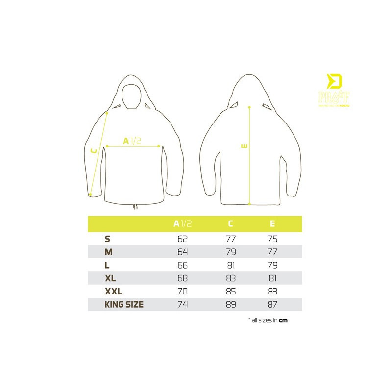 Wodoodporny kombinezon PROOF roz. XXL Delphin Wodoodporny kombinezon PROOF roz. XXL Delphin