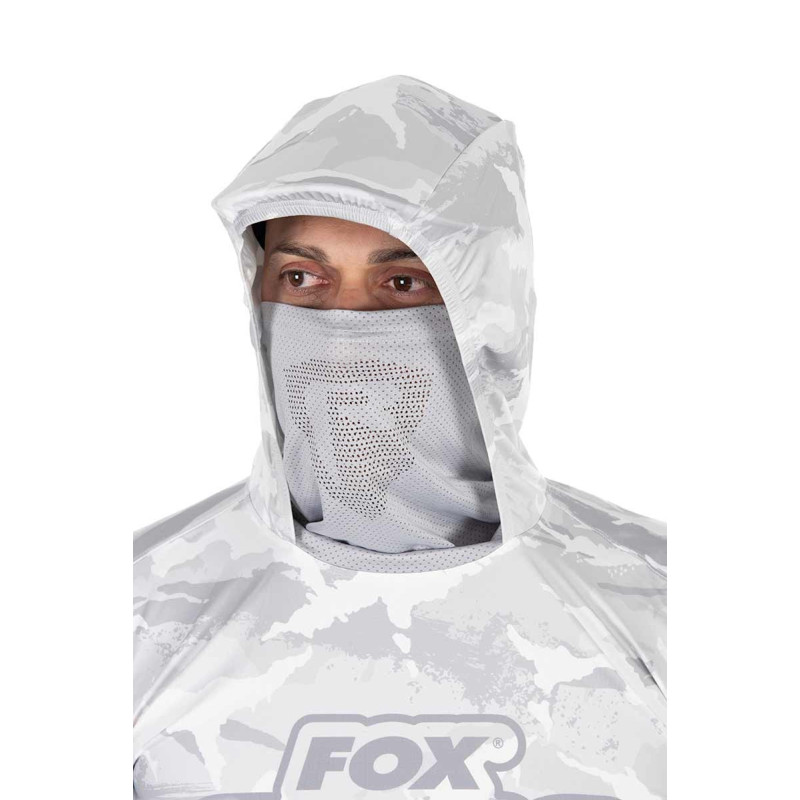 Koszulka FoxRage UV Hooded Light Camo Top roz. L Koszulka FoxRage UV Hooded Light Camo Top roz. L