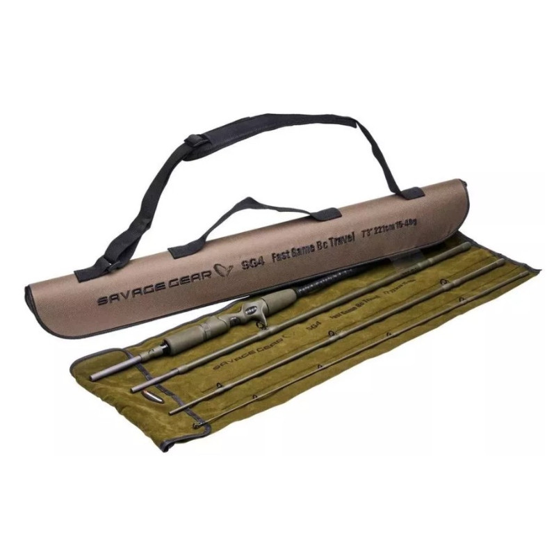 Wędka Savage Gear SG4 Fast Game BC Travel 221cm / 30-80g