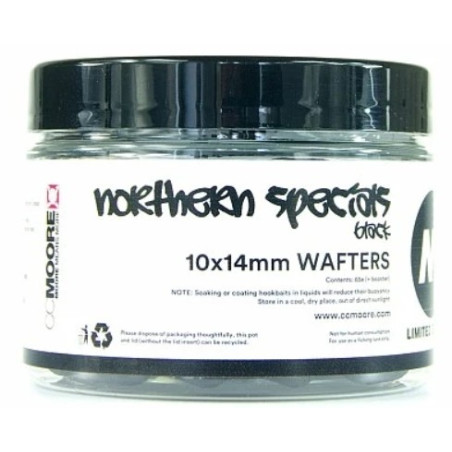 Przynęta CcMoore Northern Special Dumbell Wafter 10x14mm - NS1 Black