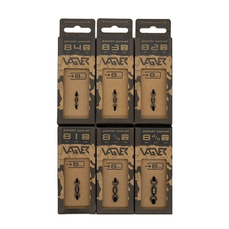 Krętliki VAGNER Power Swivel roz. 2/0 Krętliki VAGNER Power Swivel roz. 2/0