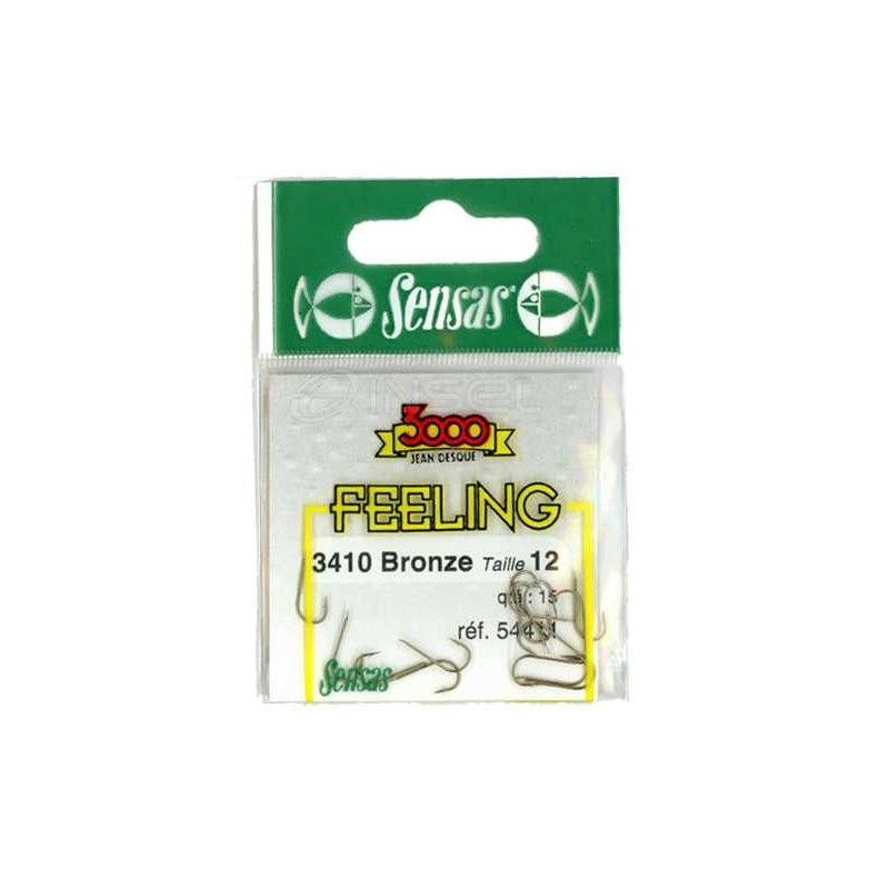 Haczyki Sensas 3410 Bronze roz. 18 Haczyki Sensas 3410 Bronze roz. 18