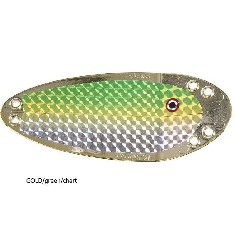 Błystka SALMON 6” GOLD/green/chart VK Błystka SALMON 6” GOLD/green/chart VK