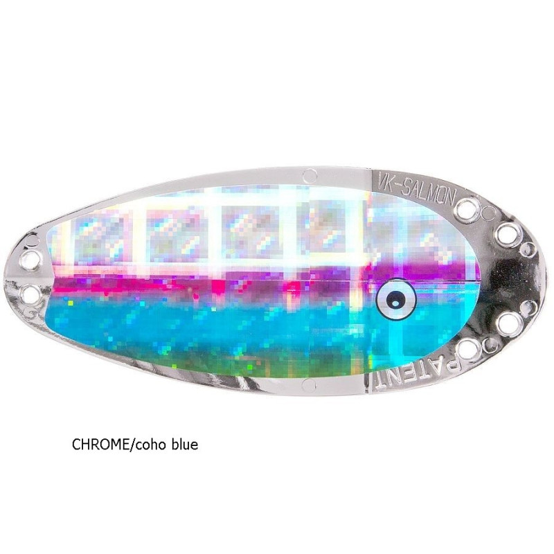 Błystka SALMON 8” CHROME/coho blue VK Błystka SALMON 8” CHROME/coho blue VK