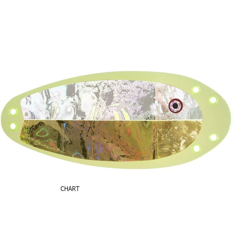Błystka SALMON 8” CHART VK Błystka SALMON 8” CHART VK